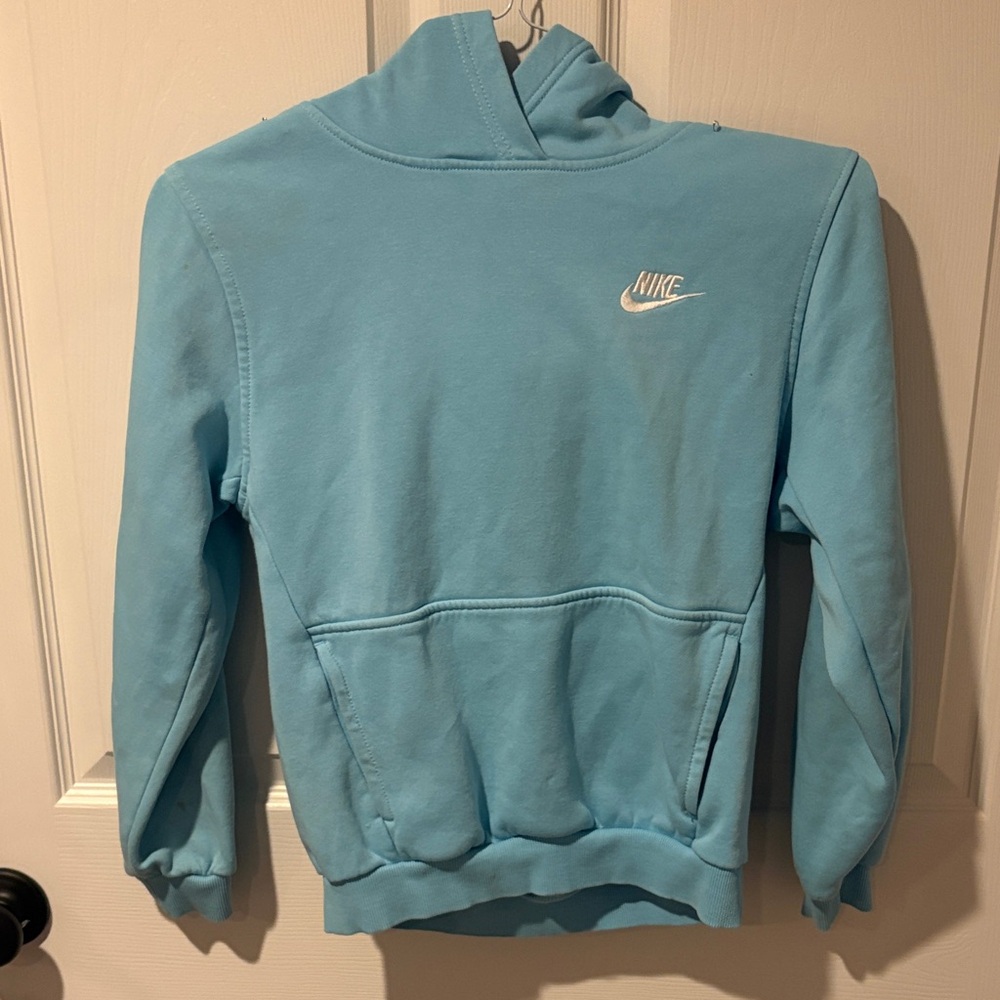 Nike Light Blue Pullover Hoodie